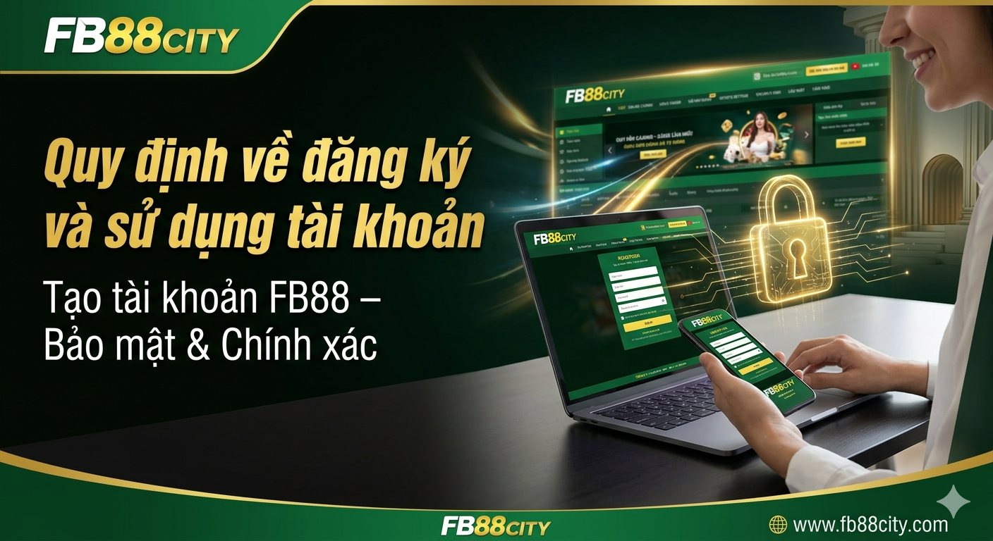 1. Quy định luật về về đăng ký và sử dụng tài khoản