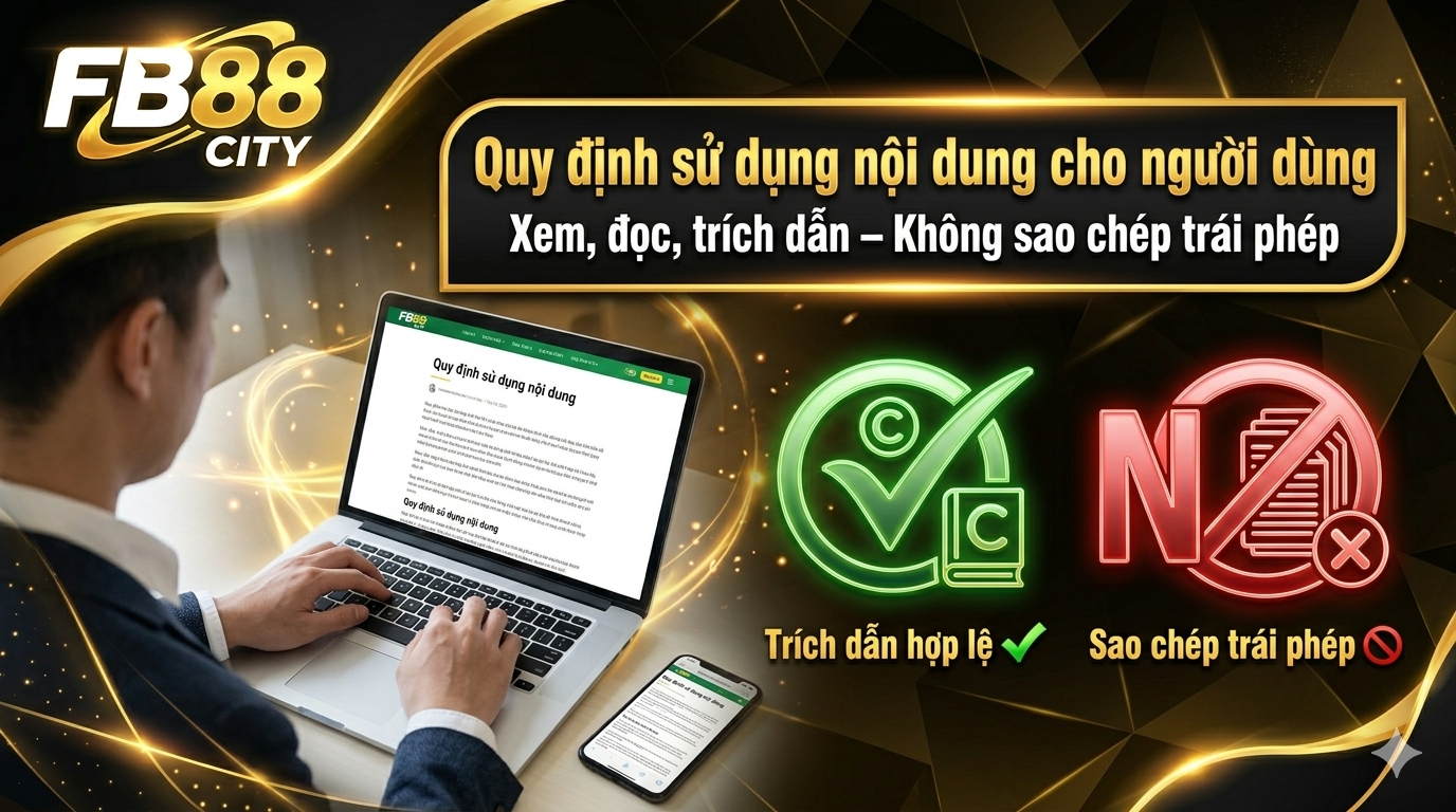 6. Quy định về trích dẫn và chia sẻ nội dung